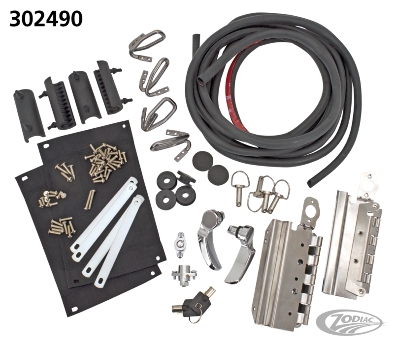 GZP saddlebag latch kit FLH/T14-UP (DE)