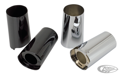 GZP Chrome +2" slider covers FLH/T14-