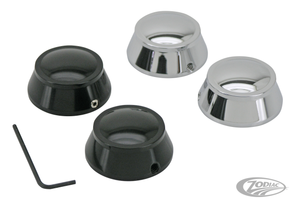 GZP Chrome swingarm pivot covers XL04 (DE)