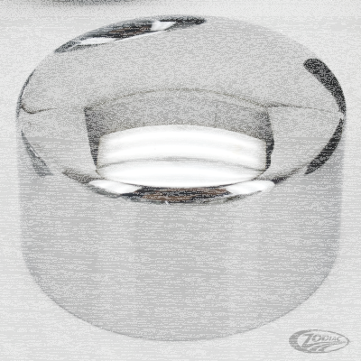 GZP Chr axle covers FLH/T08-UP FXD04+F*S (DE)