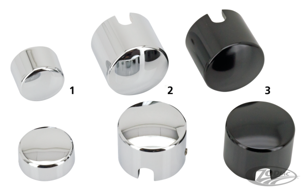 GZP Chr rear axle covers F*ST00-07 (DE)