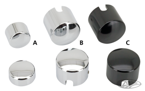 GZP Black rear axle covers F*ST00-07