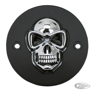 GZP Blk/chr skull points cover XL86-0