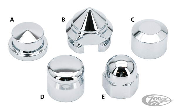GZP Set/4 Magnetic Flared Headbolt cover (DE)