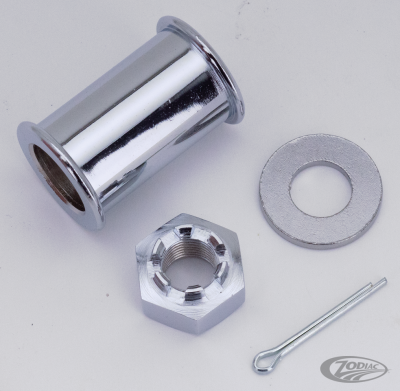 GZP chrome front axle hardware BT36-48