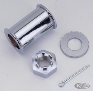 GZP chrome front axle hardware BT36-48