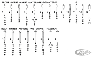 GZP Rear axle hardware FL/FX(WG)72-83 FX (DE)