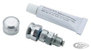 GZP Chr.Billet compr. release valve cove