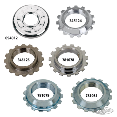 GZP Chrome Bearing jam nut # 48330-48A