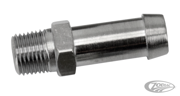 GZP barb fitting 1/8"-27 NPT straight (DE)