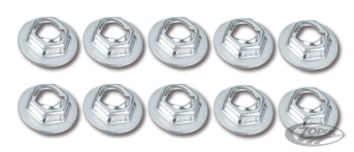 GZP 10pck SPEEDNUT 1/4"x 7/16" TAILLIGHT (DE)