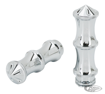 GZP Chromed Miami CNC grip set