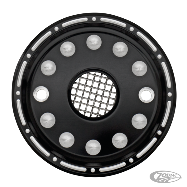 GZP Outlaw Blk/cut sprocket cvr XL04-up (DE)