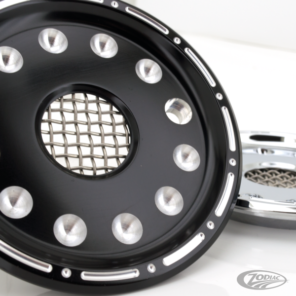 GZP Outlaw Blk/cut sprocket cvr XL04-up (DE)