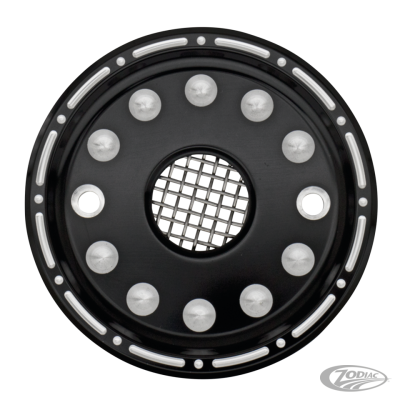 GZP Outlaw Blk/cut sprocket cvr XL04-up (DE)