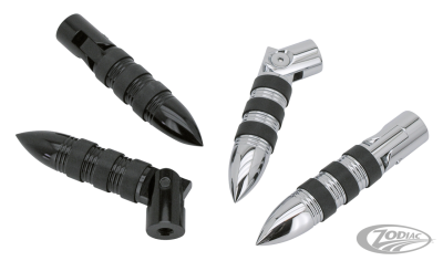GZP Chrome Magnum pegs w/mounts 3/8"UNC (DE)