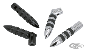 GZP black Magnum pegs w/mounts 3/8"UNC