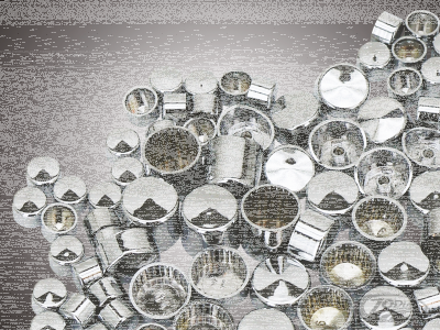 GZP Chrome Bolt cover kit FLH/T99-06 83p (DE)