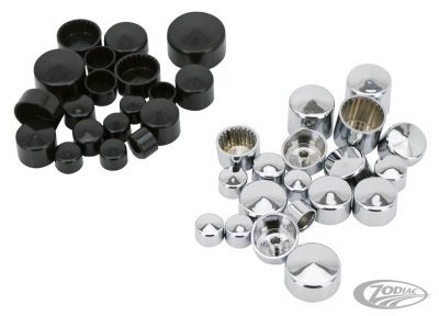 GZP Chrome Bolt cover kit XL04-up 77p