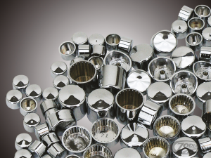 GZP Chrome Bolt cover kit XL04-up 77p