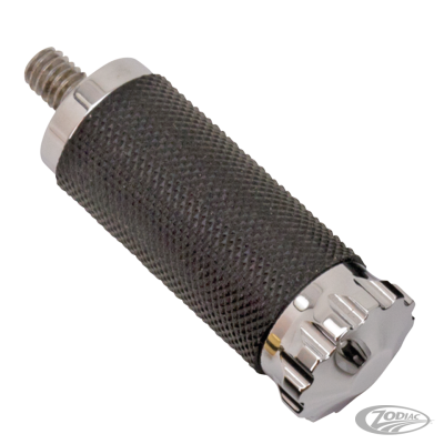 GZP Chrome Turbo shift peg w/stud black (DE)