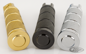 GZP Brnz knurled rider footpegs ST18-up