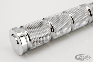 GZP Chr knurled rider footpegs ST18-up (DE)