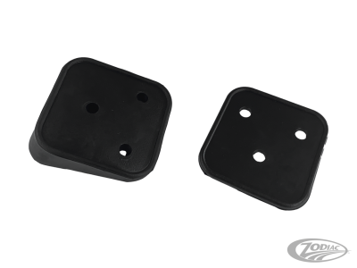 GZP 5Pck flat rubber license plate mount