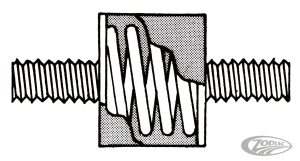 10pck GZP HvyDty rubber mounts 1/4-20x.5