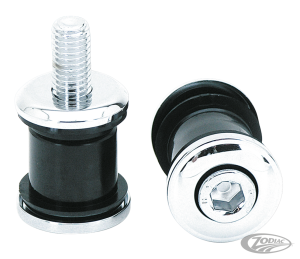 GZP Flush mount black/chrome h/b damper