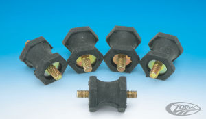 GZP Hex head rubbermount 1/4"-20, 5pck