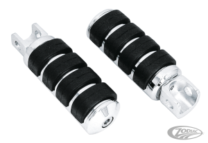 GZP ISO rider pegs, steel insert & wrenc