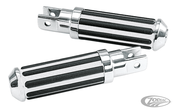 GZP Streamliner foot pegs 5/8" block mnt (DE)