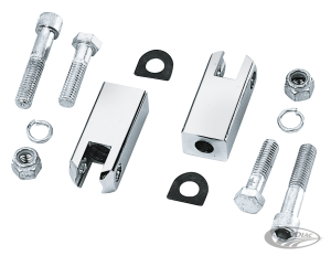 GZP Pass. peg mounts chrome pair XL86-03 (DE)