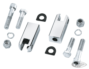 GZP Pass. peg mounts chrome pair XL86-03 (DE)