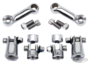 GZP FXR/FLSTC Adjustable foot peg mou