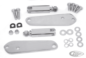 GZP Chrome Highway peg bracketkit FXD95- (DE)