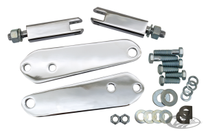 GZP Chrome Highway peg bracketkit FXD95- (DE)
