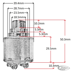 GZP quick start ignition switch straigth (DE)