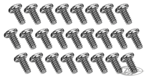 GZP 25pck Screw #6-32x1/4" Pan head PZ1 (DE)