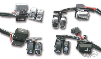 GZP Chrome handlebar switch kit 96-06 (DE)