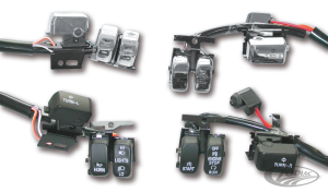 GZP Chrome handlebar switch kit 96-06 (DE)