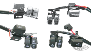 GZP Chrome handlebar switch kit 96-06 (DE)