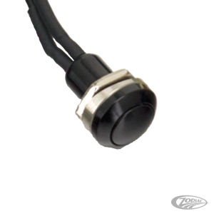 GZP Blk Mini push button switch 5/16 UNF