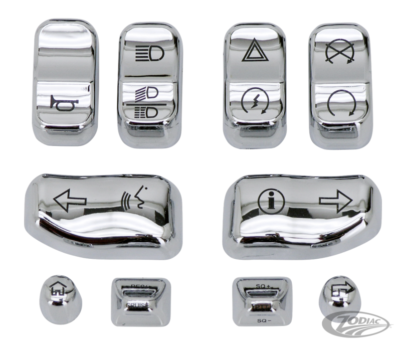 GZP Chr switch cap kit FLH/T14-15 (DE)