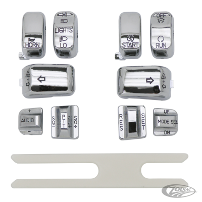 GZP Chr switch cap kit FLHT/C96UP