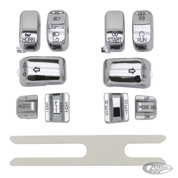 GZP Chr switch cap kit FLHT/C96UP (DE)