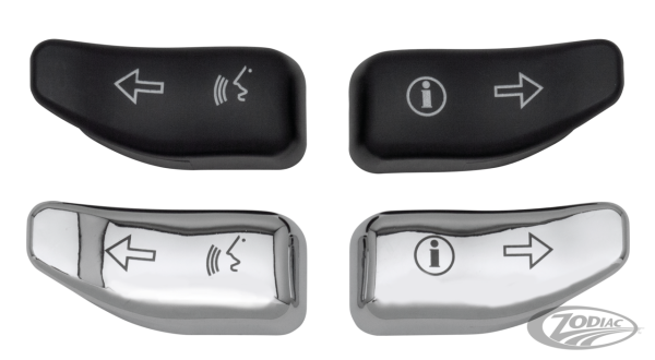 GZP Blk turn switch extnsions FLH/T14-up (DE)