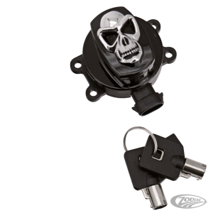 GZP Blk skull ignition switch F*ST11-17