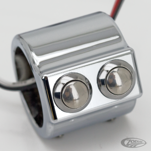 GZP Prime chrome custom dual switch kit